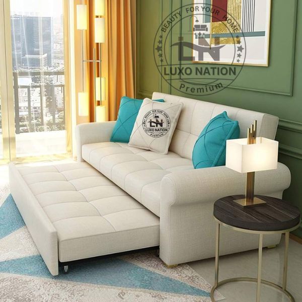 Luxo Nation 3 Seater Sofa Cum Bed – Sleek Design & Premium Comfort